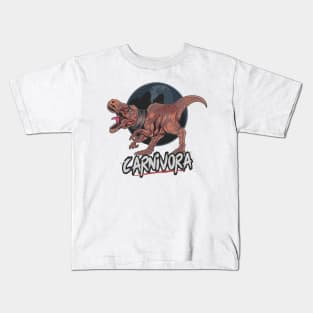 T Rex Carnivora Kids T-Shirt